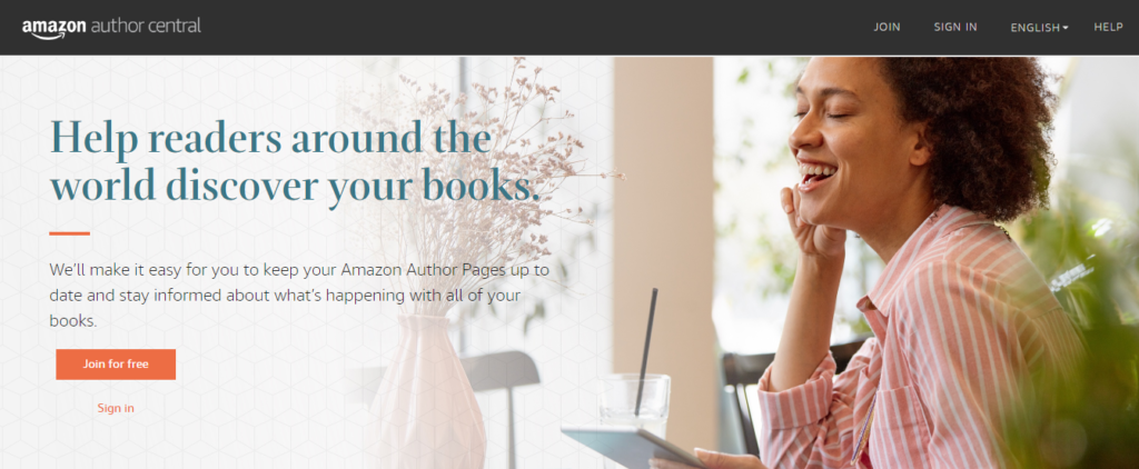 Create an Author Page on Amazon