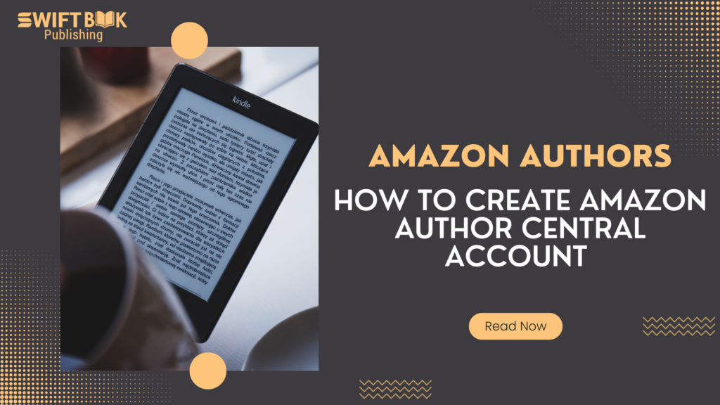 How to Create Amazon Author Central Account and Author Page