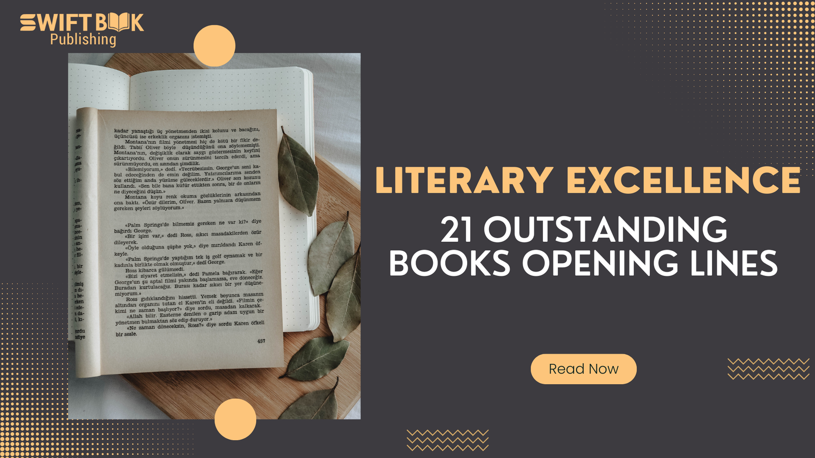 21 Outstanding Books Opening Lines